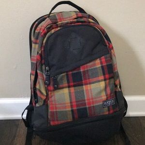 Burton flannel Backpack - Brand New, Never Used